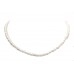 Necklace 1 Line Strand String Beaded Women Freshwater Pearl Stone Beads B384